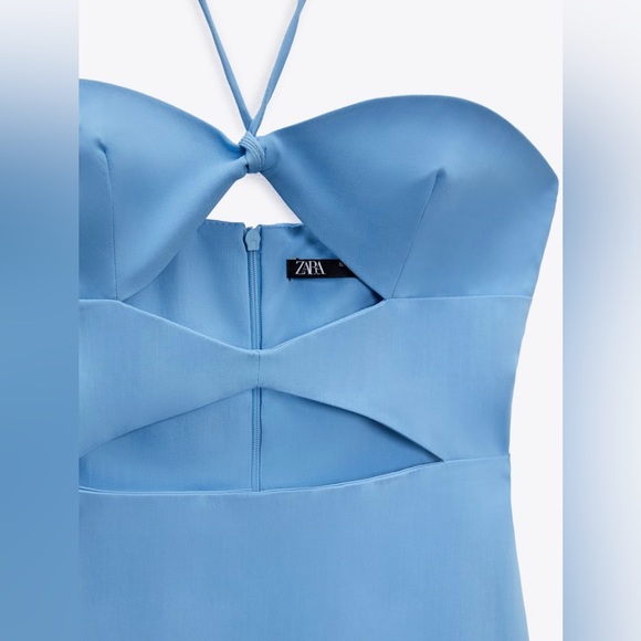 Cutout dress blue - Picture 8 of 17